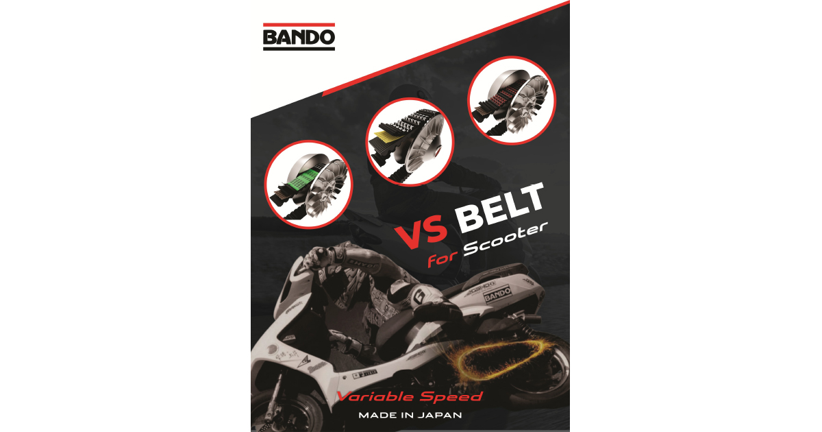 BANDO USA - CORREAS DE TRANSMISIÓN PARA AUTOS Y MOTORAS (SCOOTER & ATV)